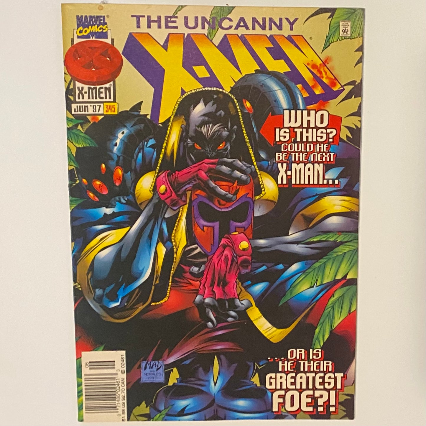 The Uncanny X-men #345 Newsstand