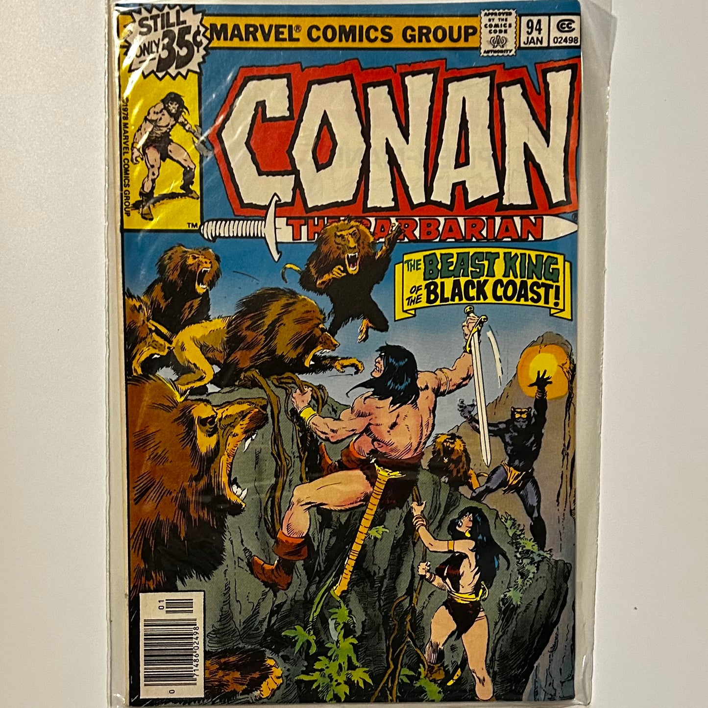 Conan the Barbarian #94 Newsstand