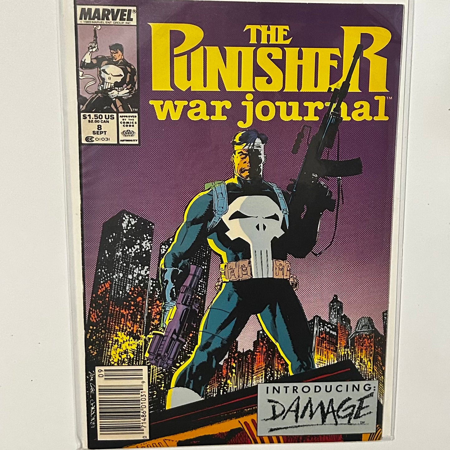 The Punisher War Journal #8 Newsstand