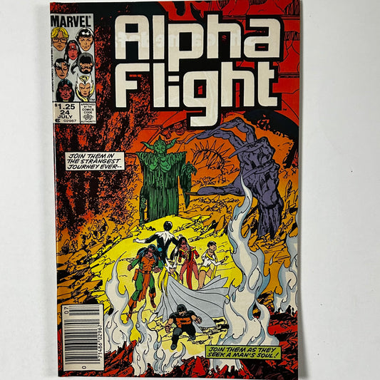 Alpha Flight #24 Newsstand