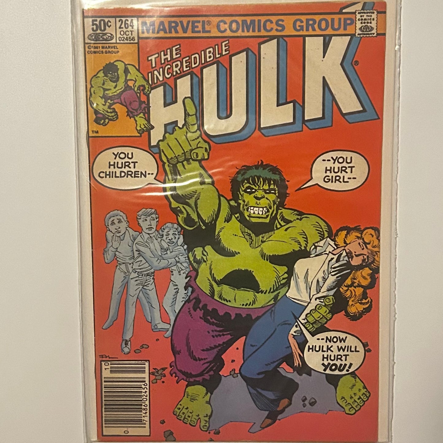 The Incredible Hulk #264 Newsstand