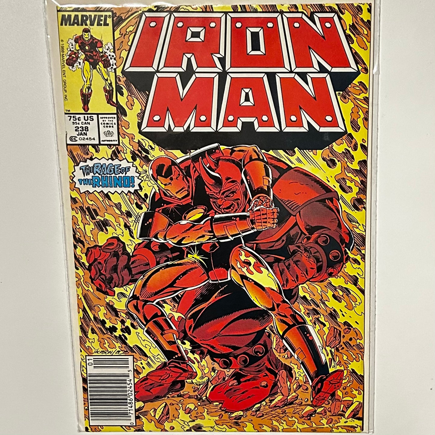 Iron Man #238 Newsstand