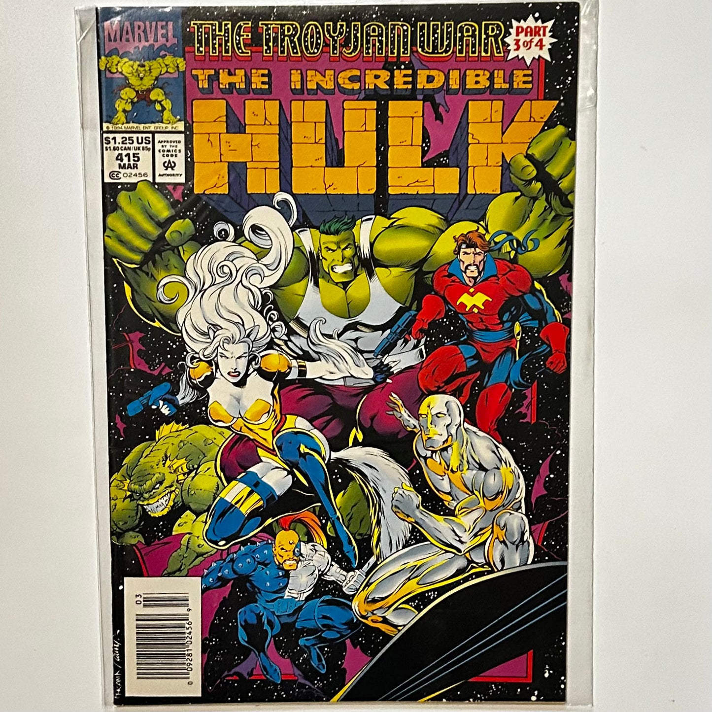 The Incredible Hulk #415 Newsstand