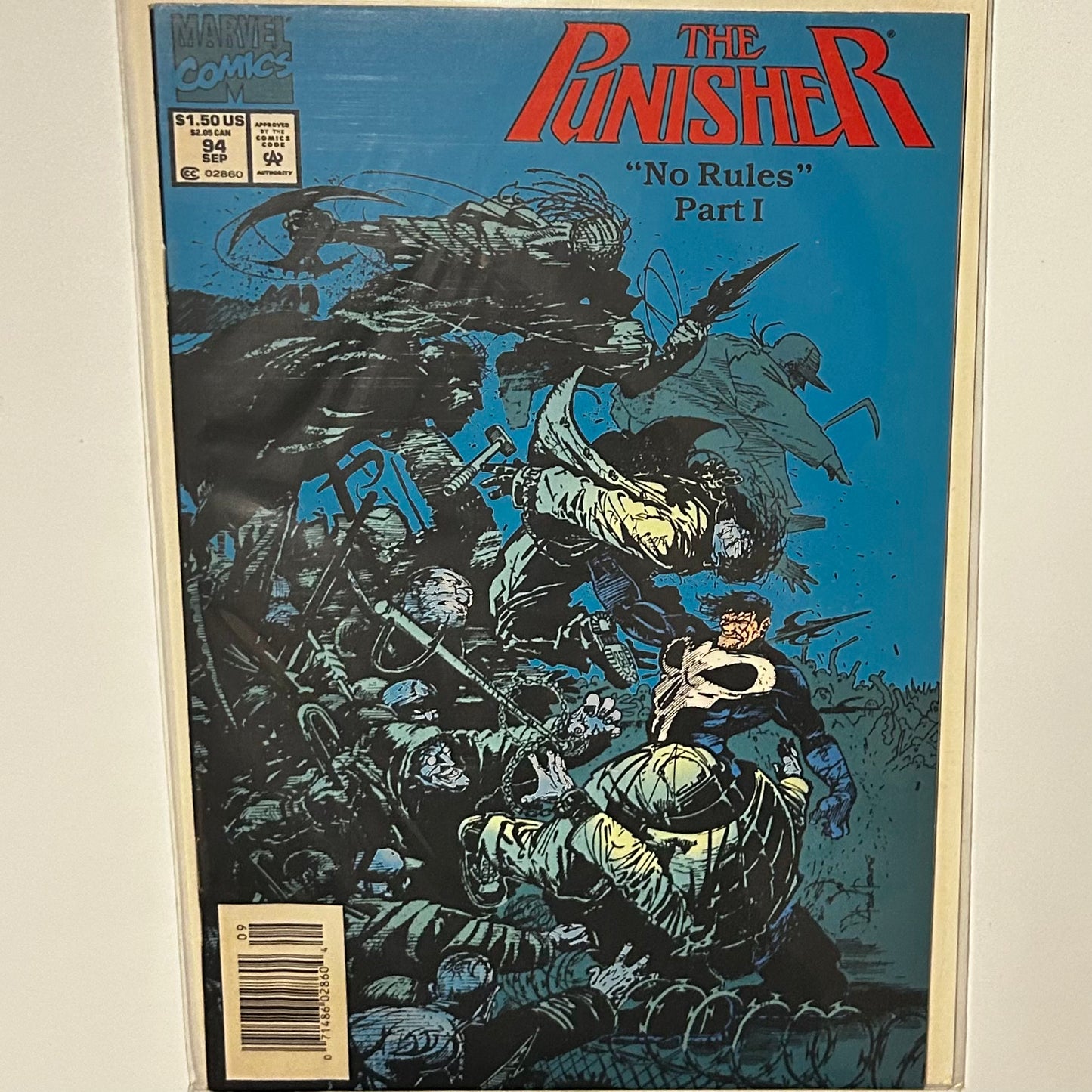 The Punisher #94 Newsstand