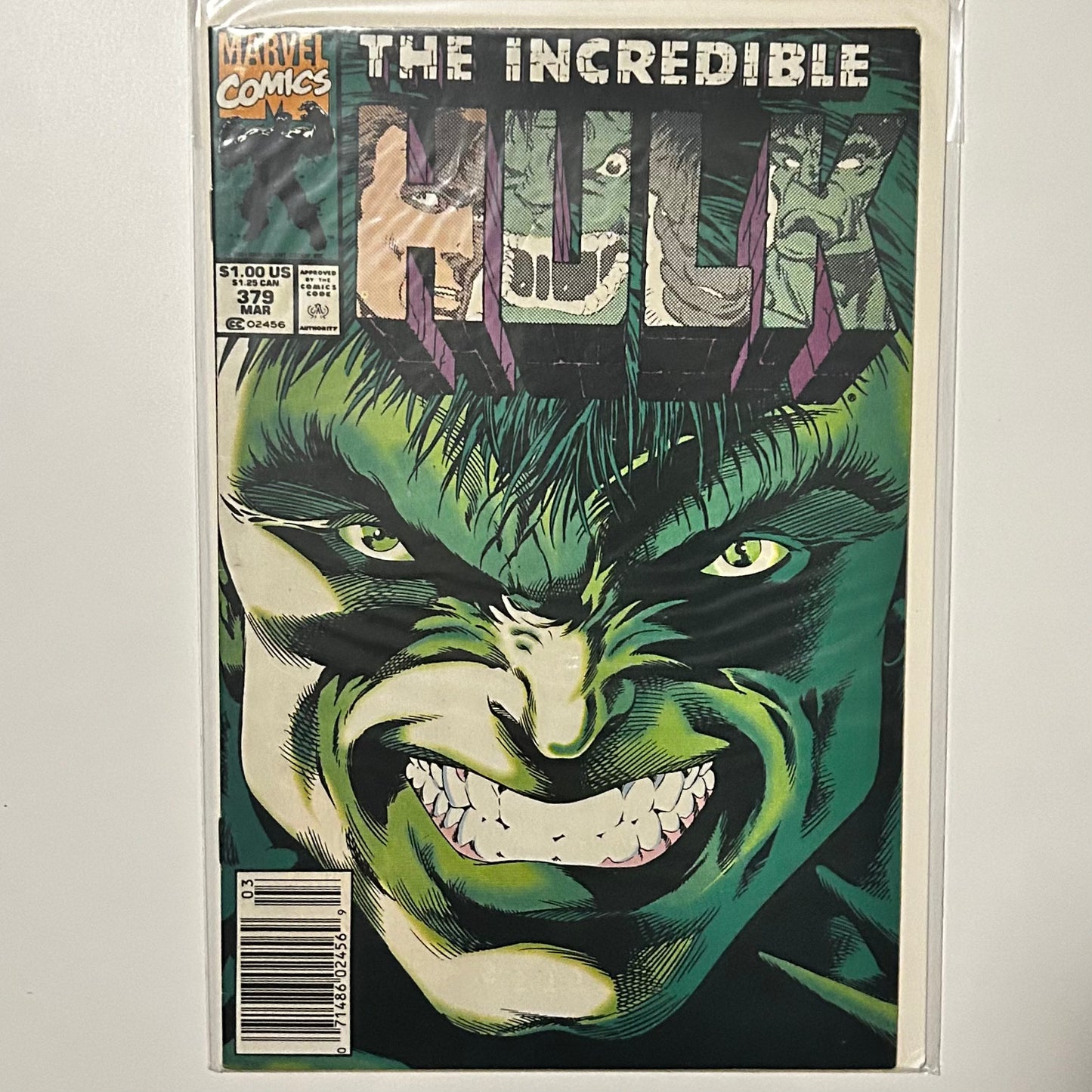 The Incredible Hulk #379 Newsstand
