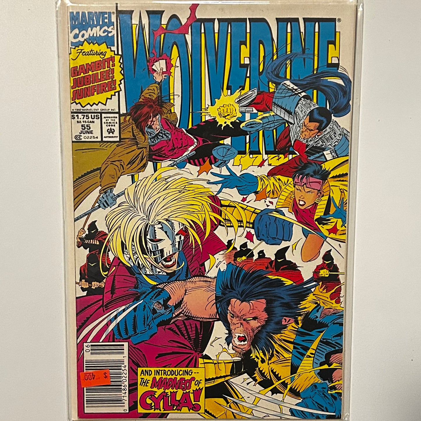 Wolverine #55 Newsstand