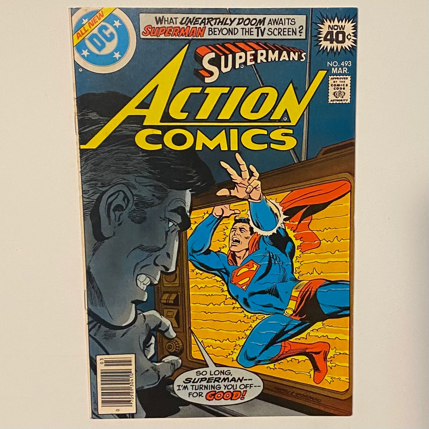 Action Comics #493 Newsstand