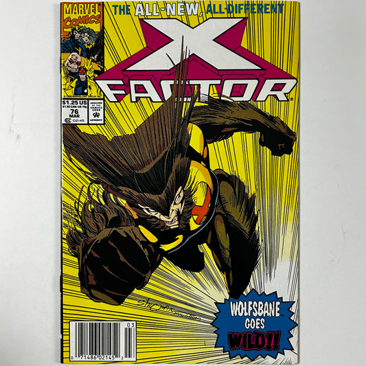 X-Factor #76 Newsstand