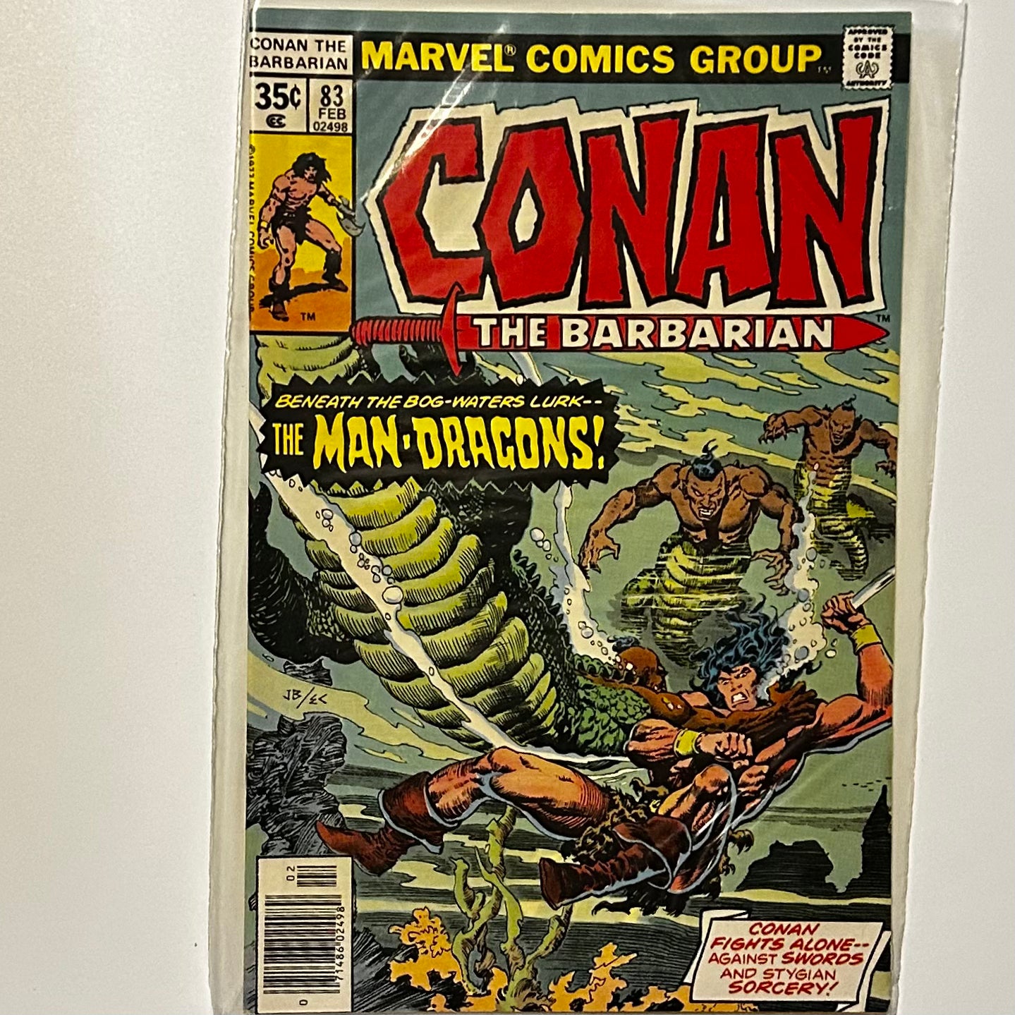 Conan the Barbarian #83 Newsstand