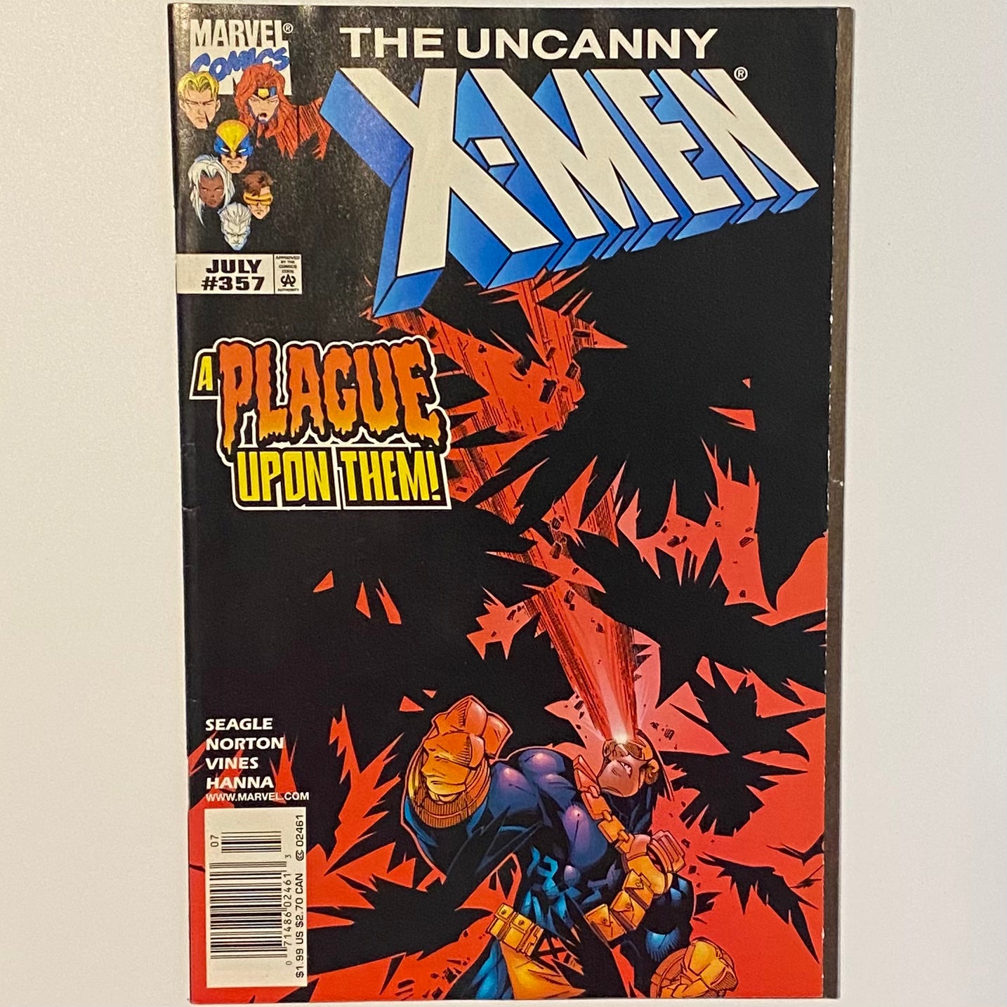 The Uncanny X-men #357 Newsstand