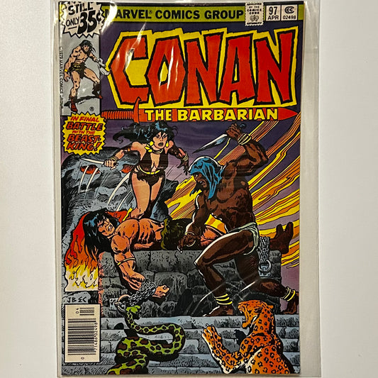 Conan the Barbarian #97 Newsstand