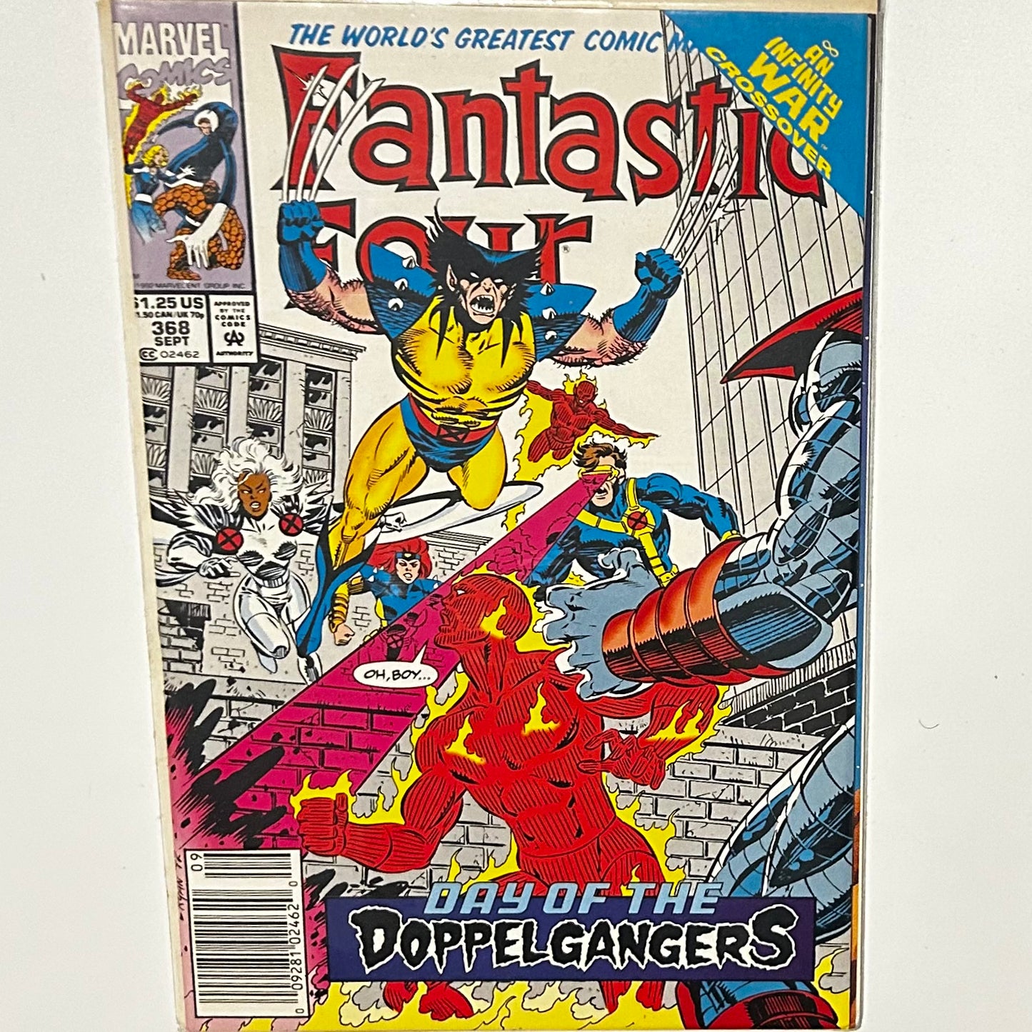 Fantastic Four #368 Newsstand