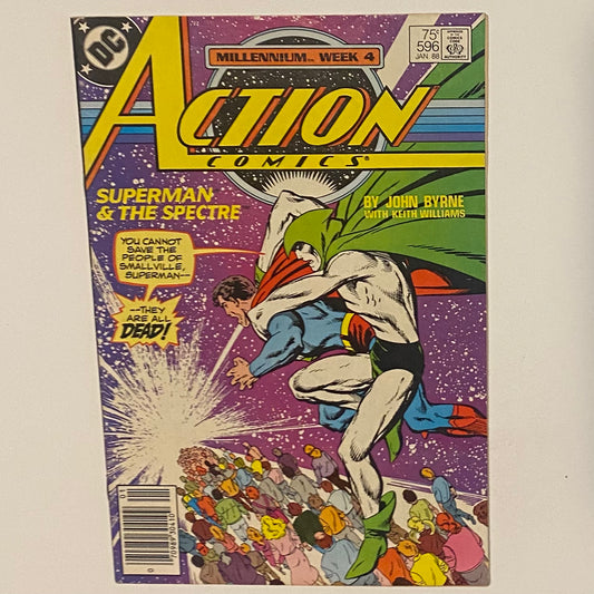 Action Comics #596 Newsstand
