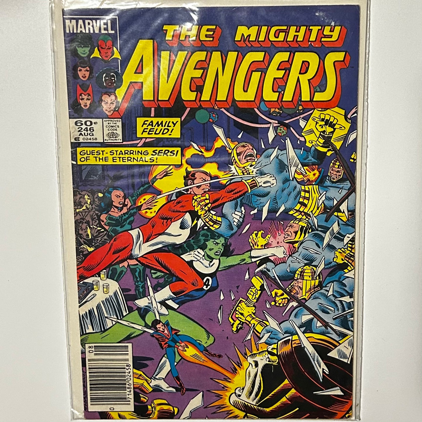 Avengers #246 Newsstand