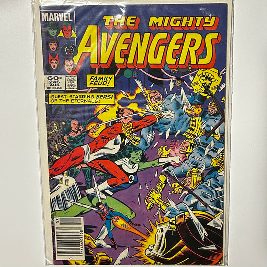 Avengers #246 Newsstand