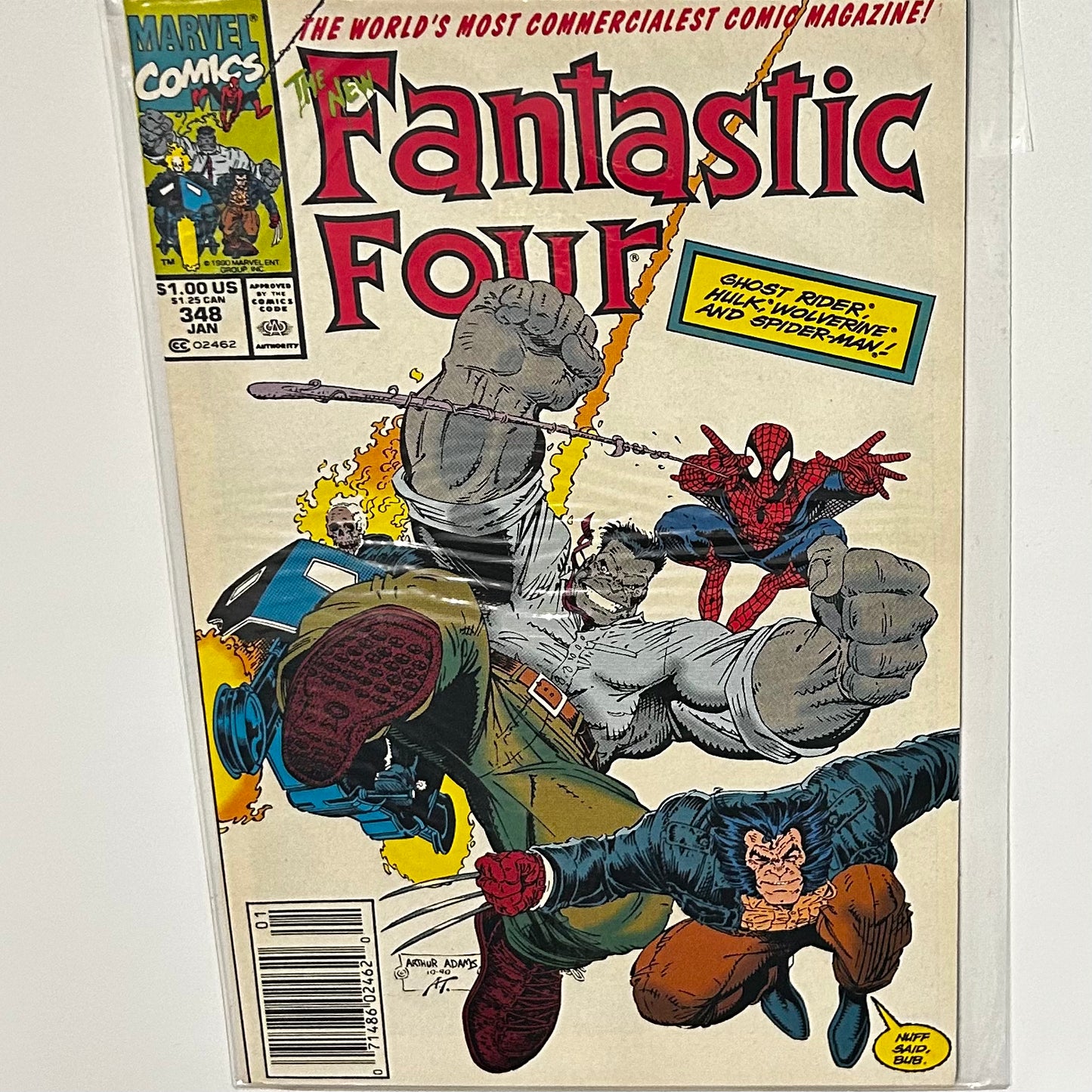 Fantastic Four #348 Newsstand