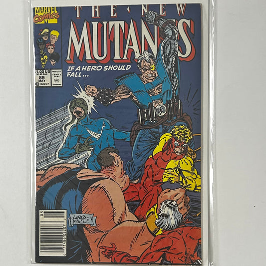 New Mutants #89 Newsstand