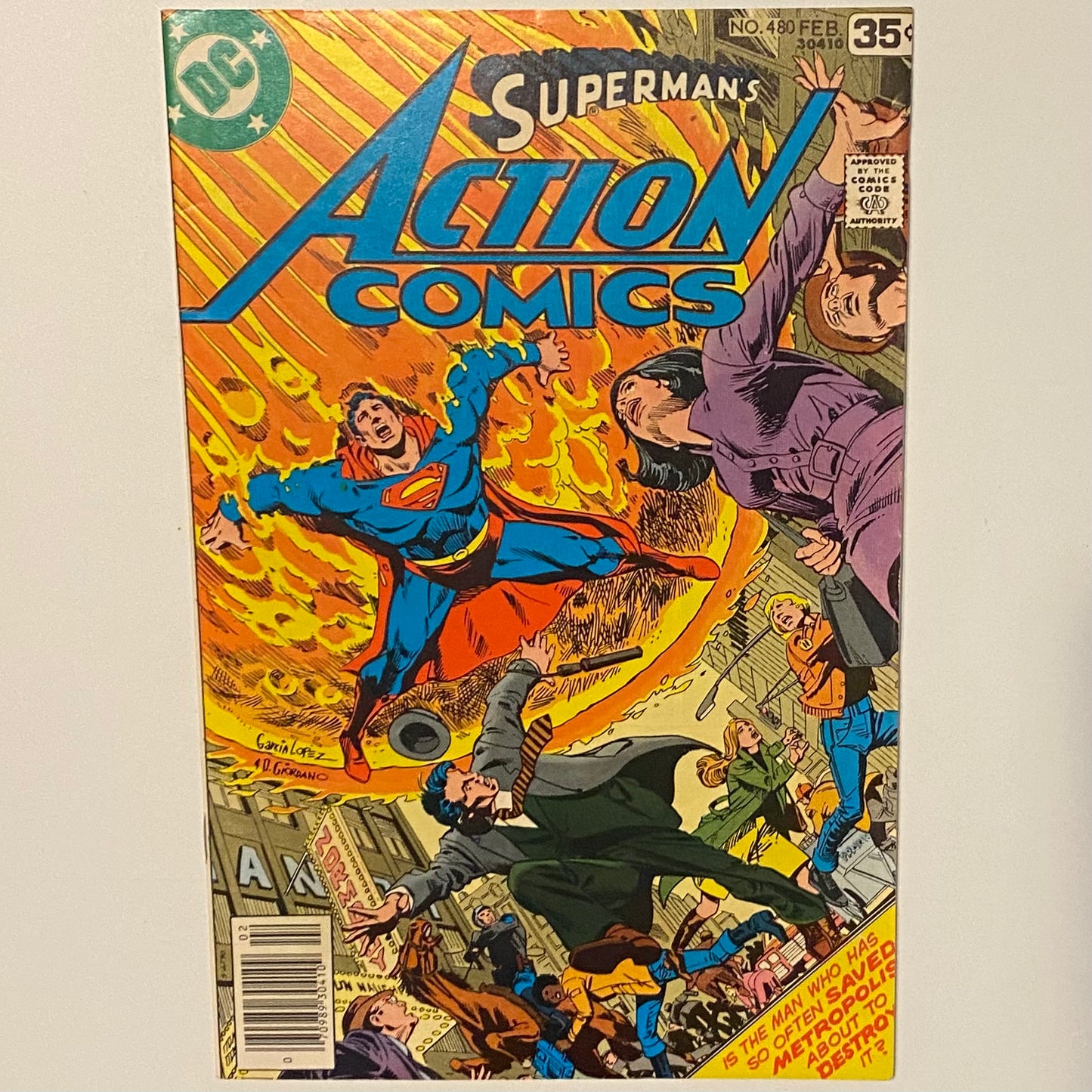 Action Comics #480 Newsstand