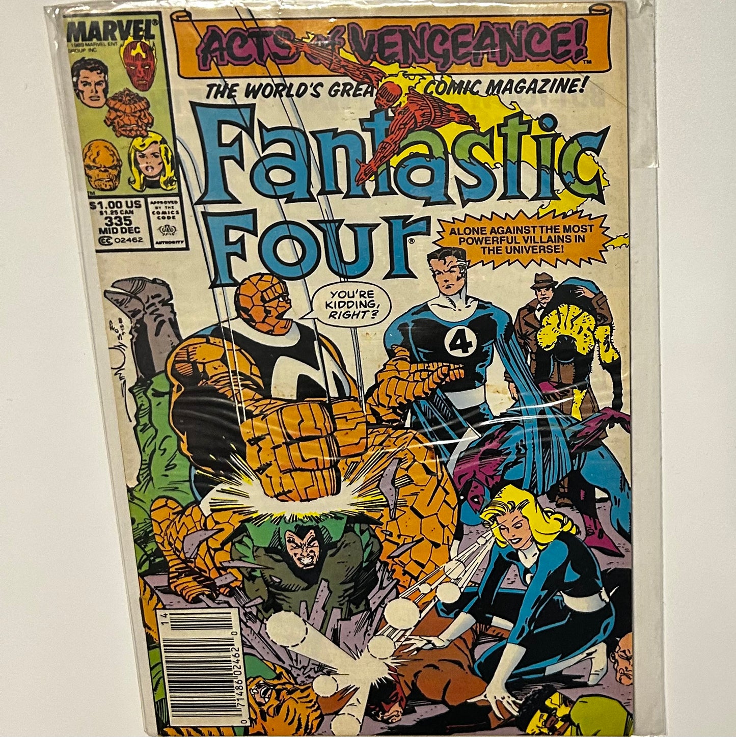 Fantastic Four #335 Newsstand