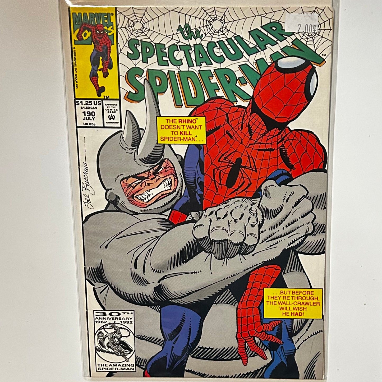 The Spectacular Spider-Man #190