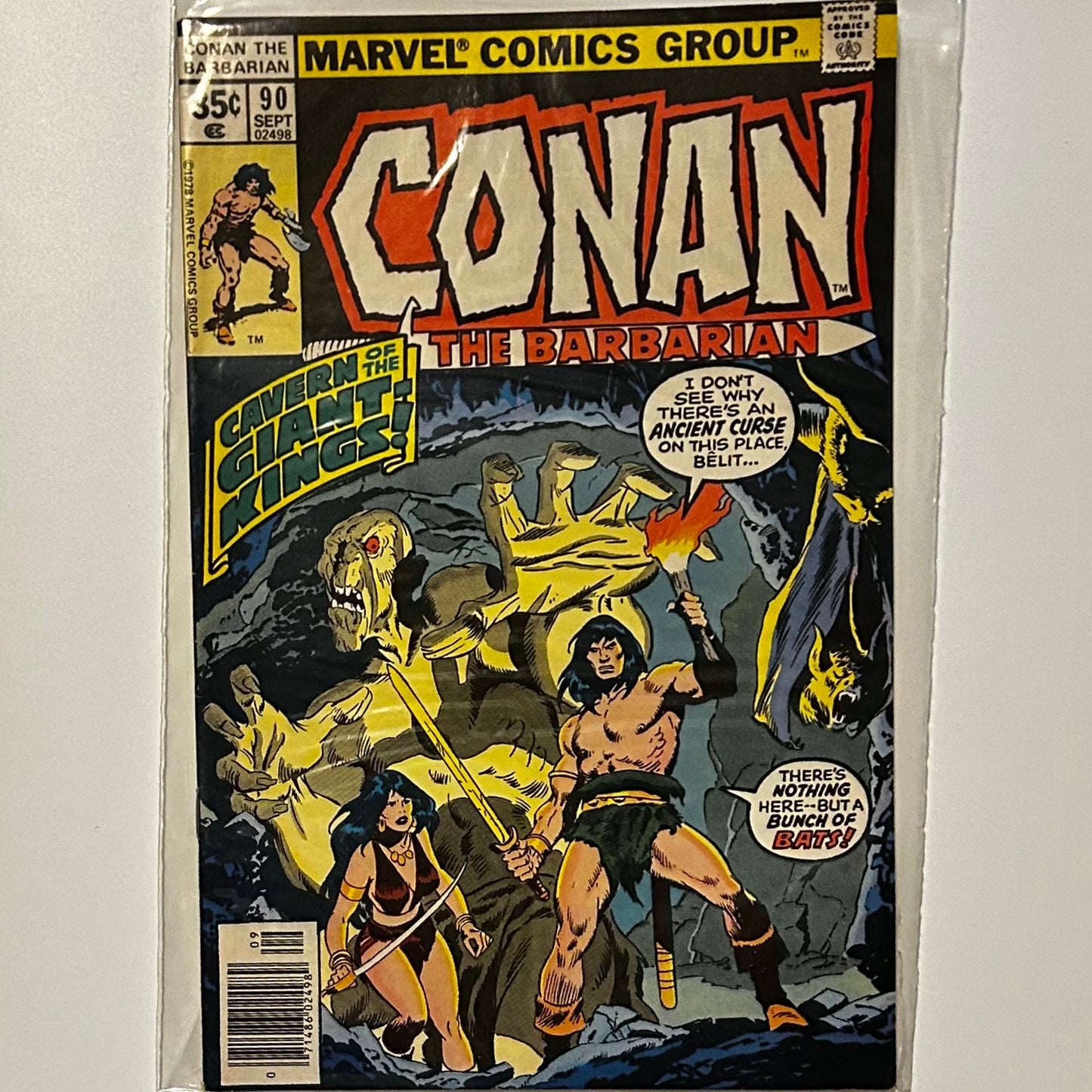 Conan the Barbarian #90 Newsstand