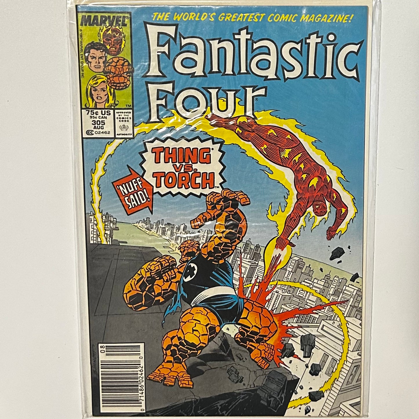 Fantastic Four #305 Newsstand
