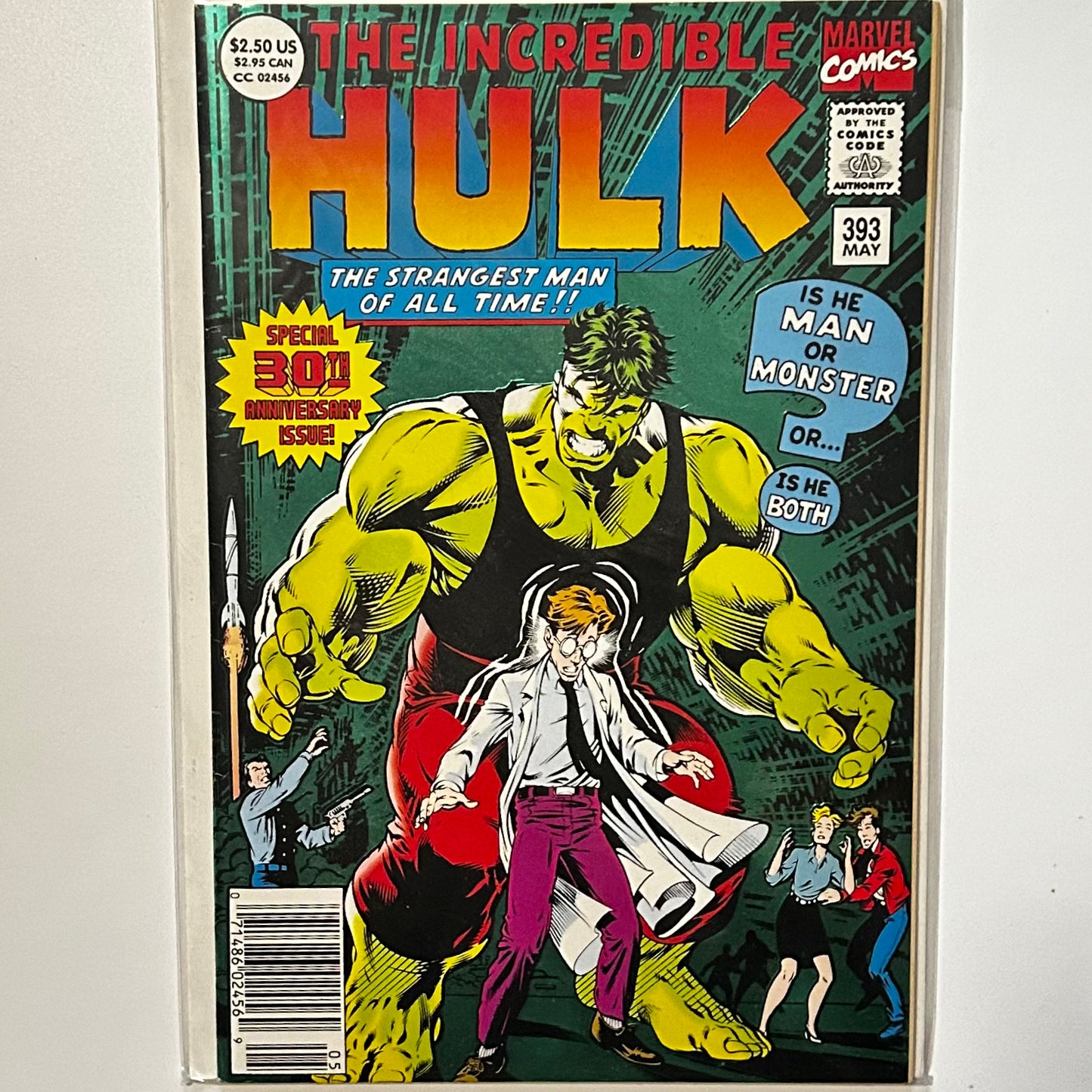 The Incredible Hulk #393 Newsstand