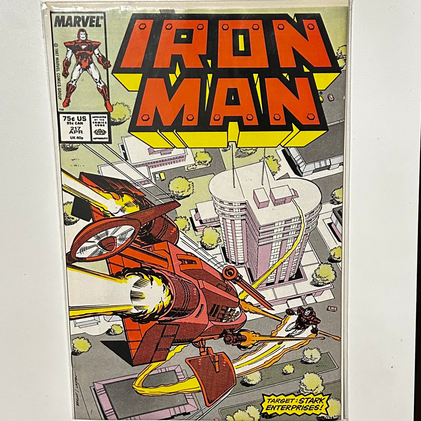 Iron Man #217