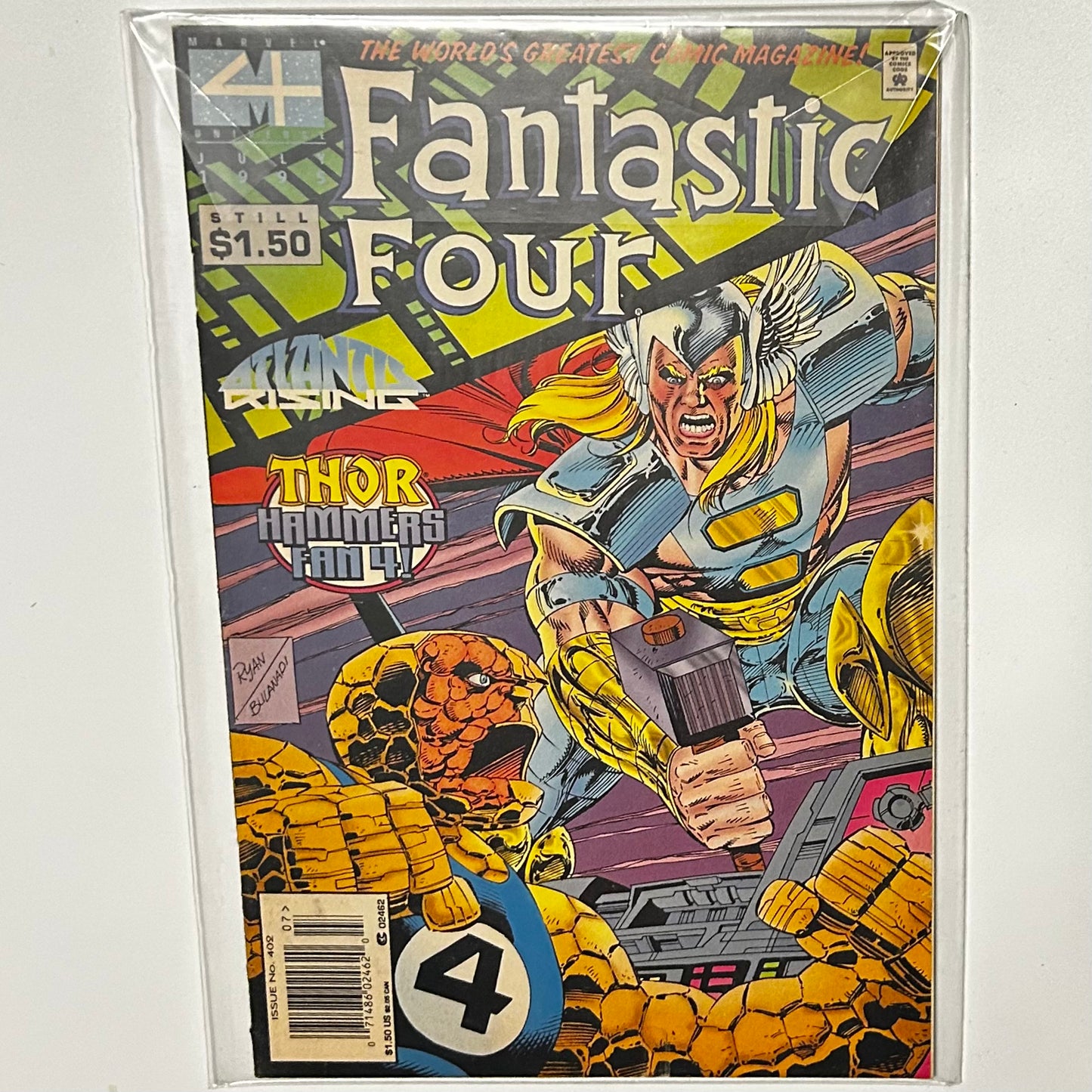 Fantastic Four #402 Newsstand