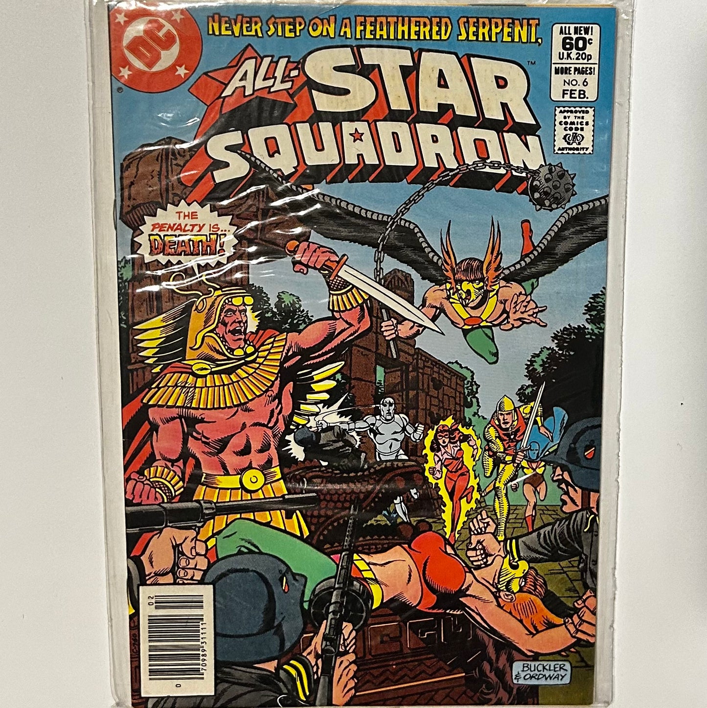 All Star Squadron #6 Newsstand