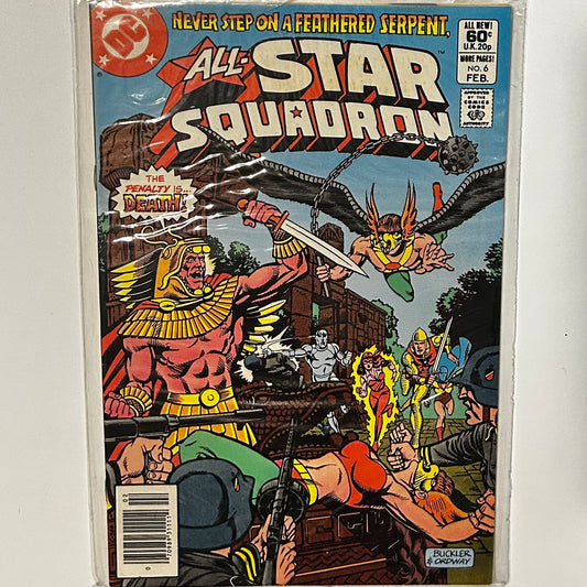 All Star Squadron #6 Newsstand