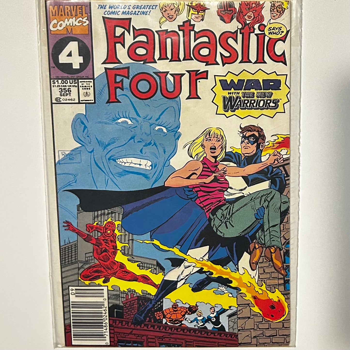 Fantastic Four #356 Newsstand