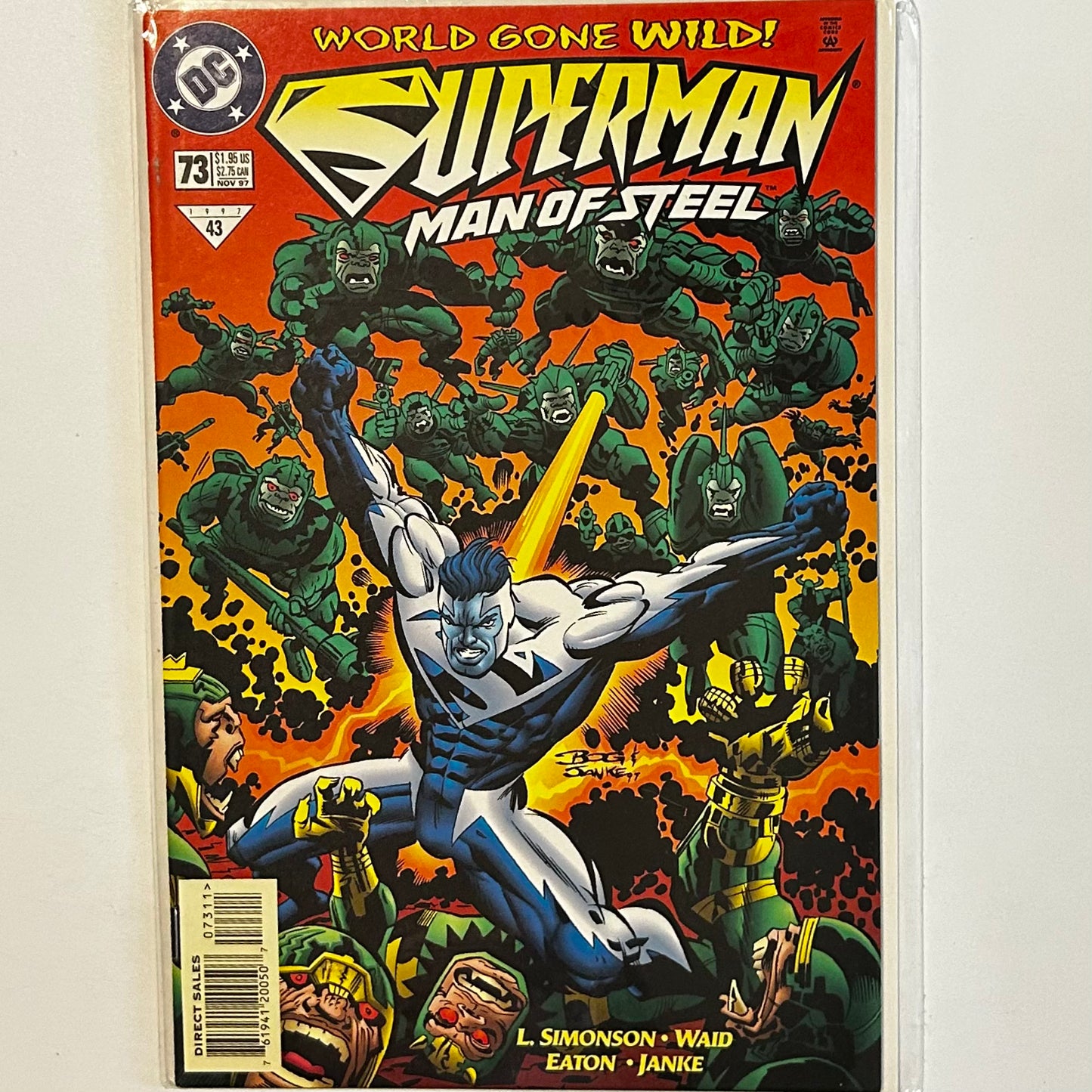 Superman Man of Steel #73