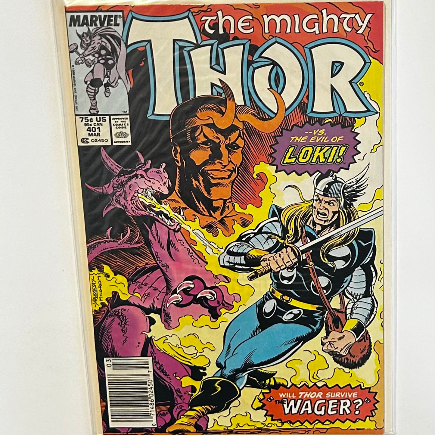 Thor #401 Newsstand