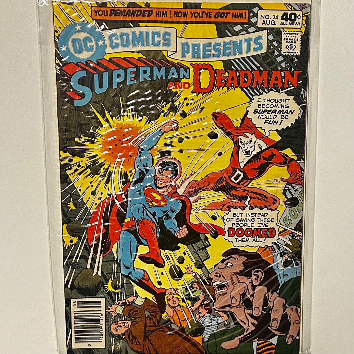 Dc Comics Presents #24 Newsstand