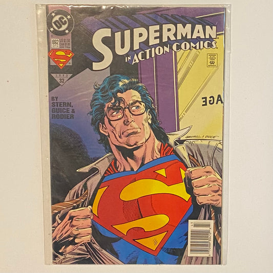 Action Comics #692 Newsstand