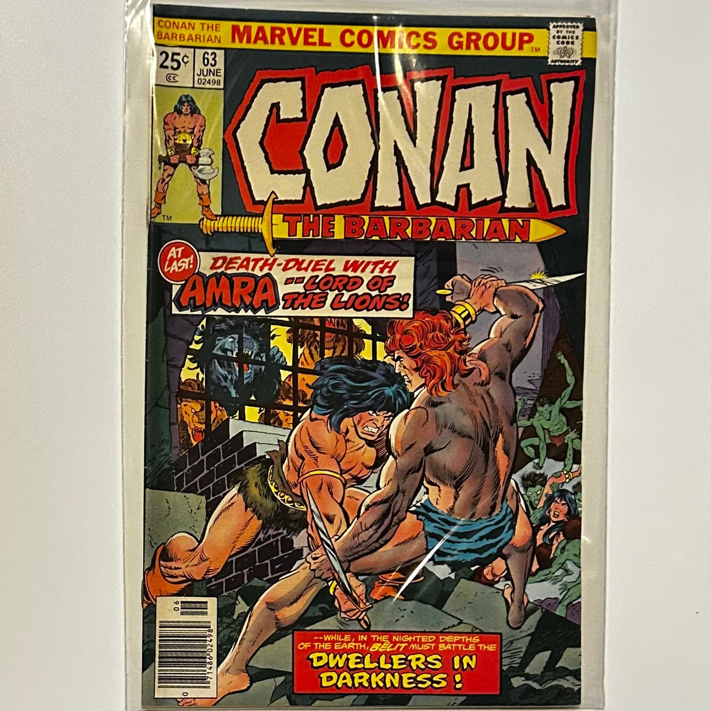 Conan the Barbarian #63 Newsstand
