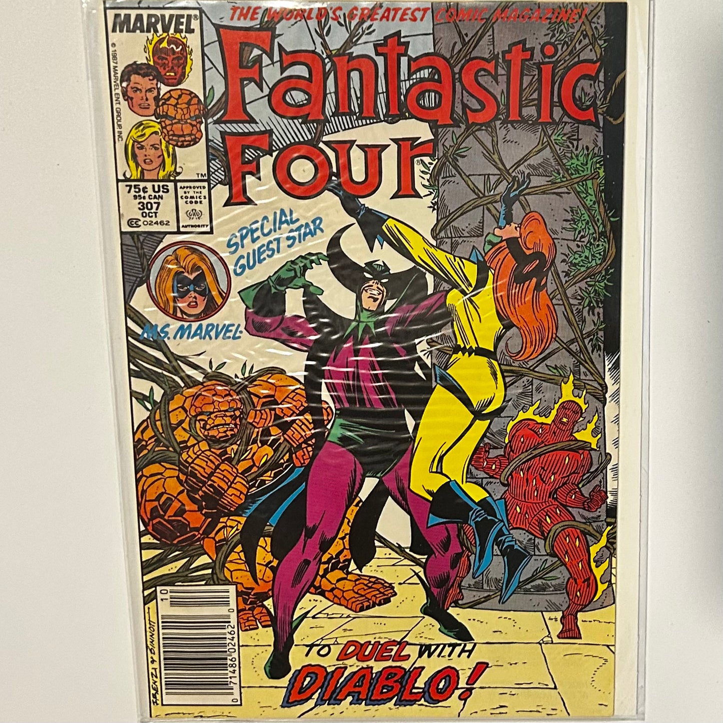 Fantastic Four #307 Newsstand