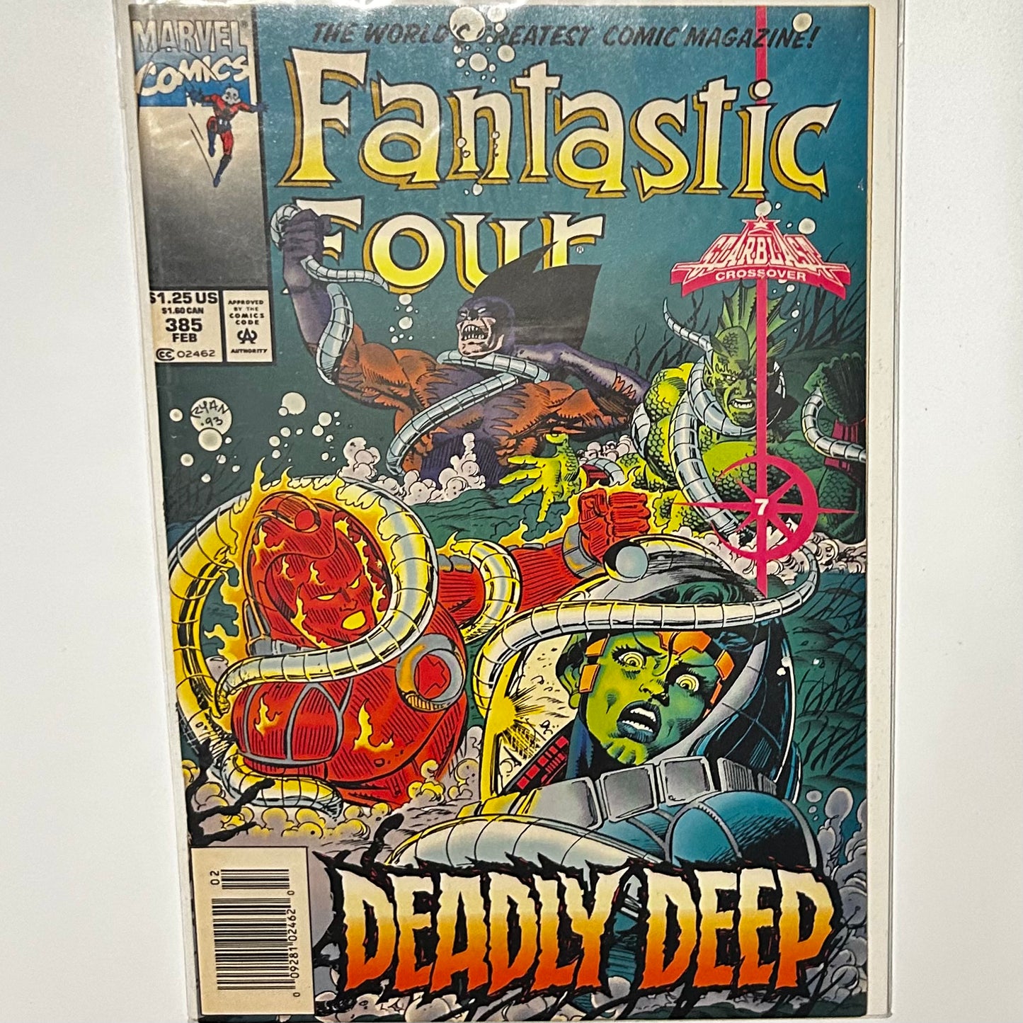 Fantastic Four #385 Newsstand