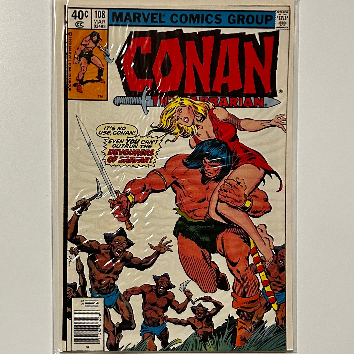 Conan the Barbarian #108 Newsstand