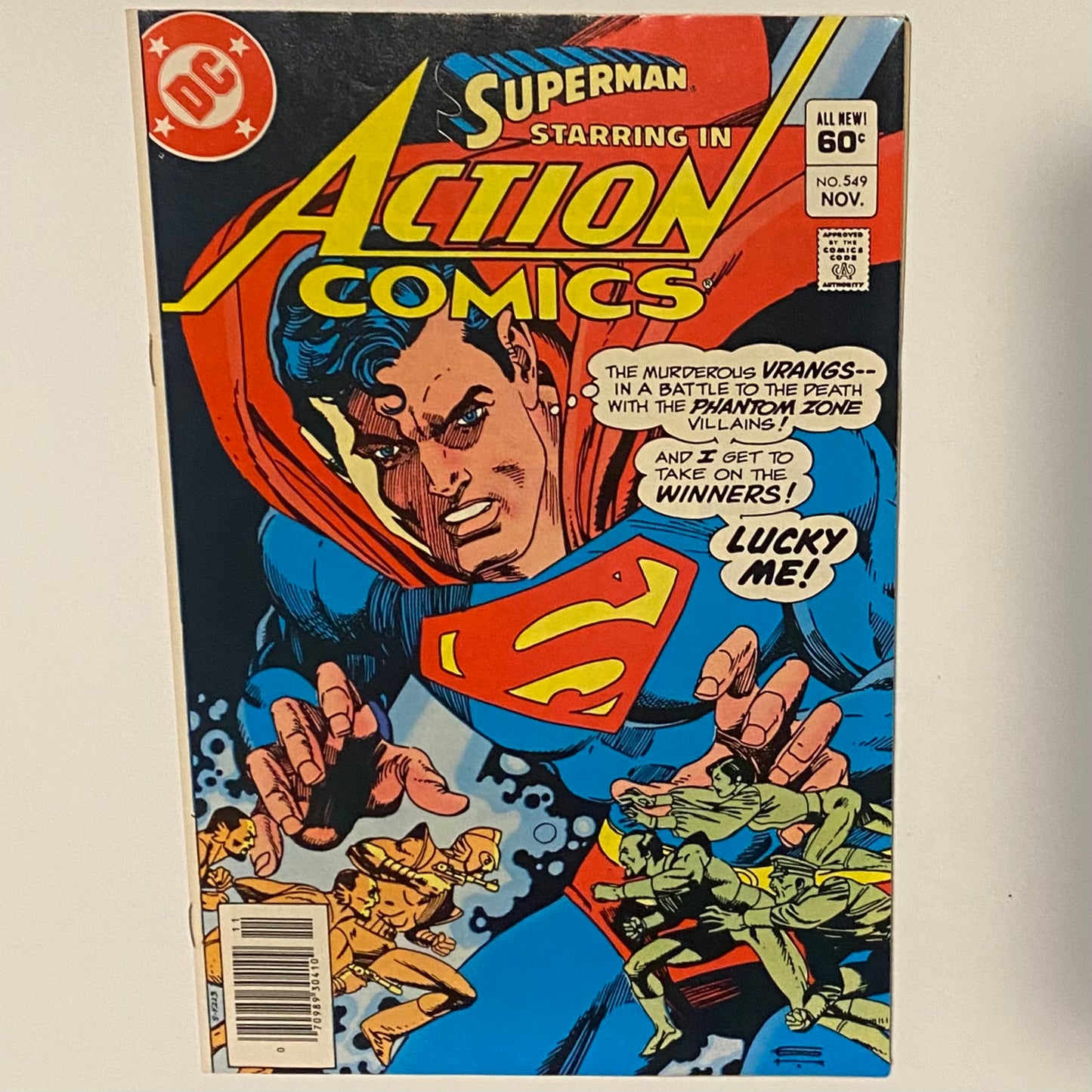 Action Comics #549 Newsstand