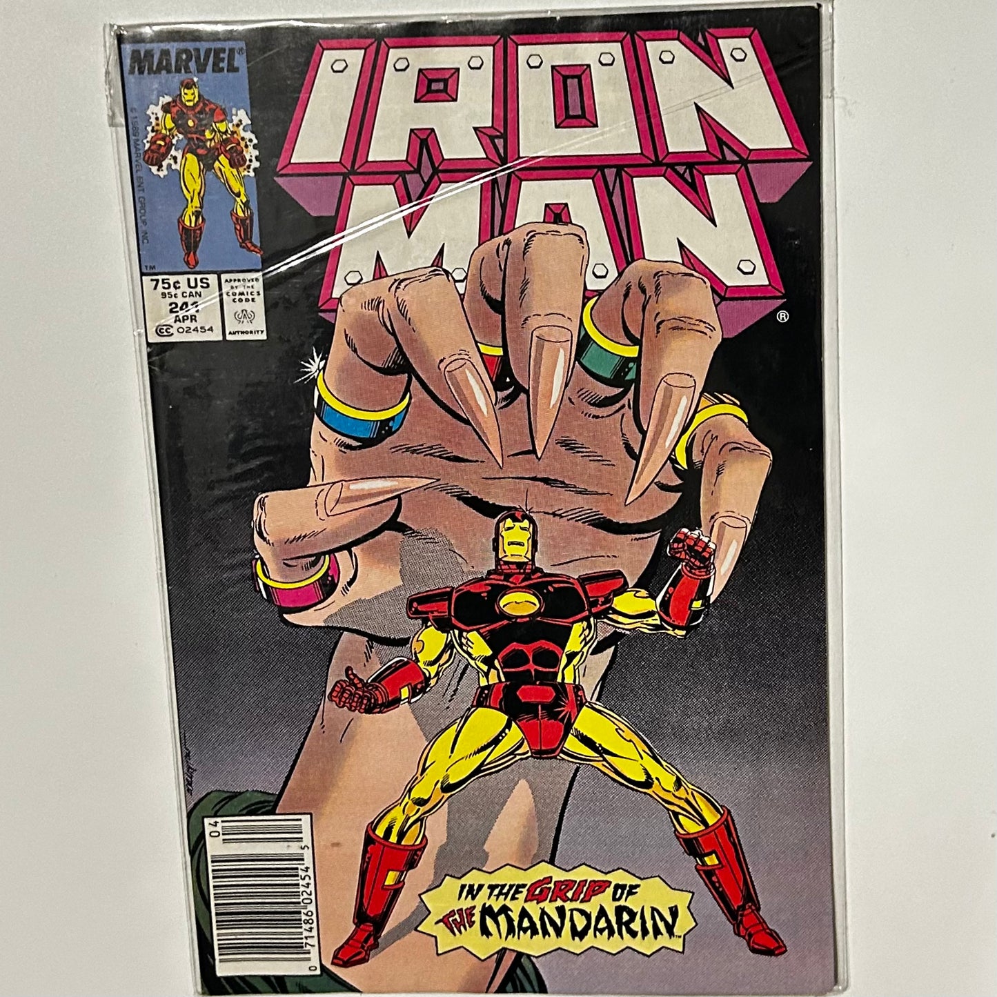 Iron Man #241 Newsstand
