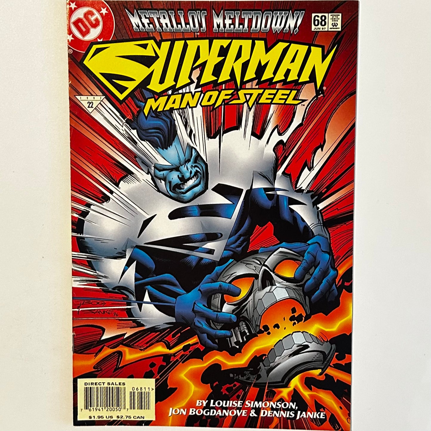 Superman Man of Steel #68