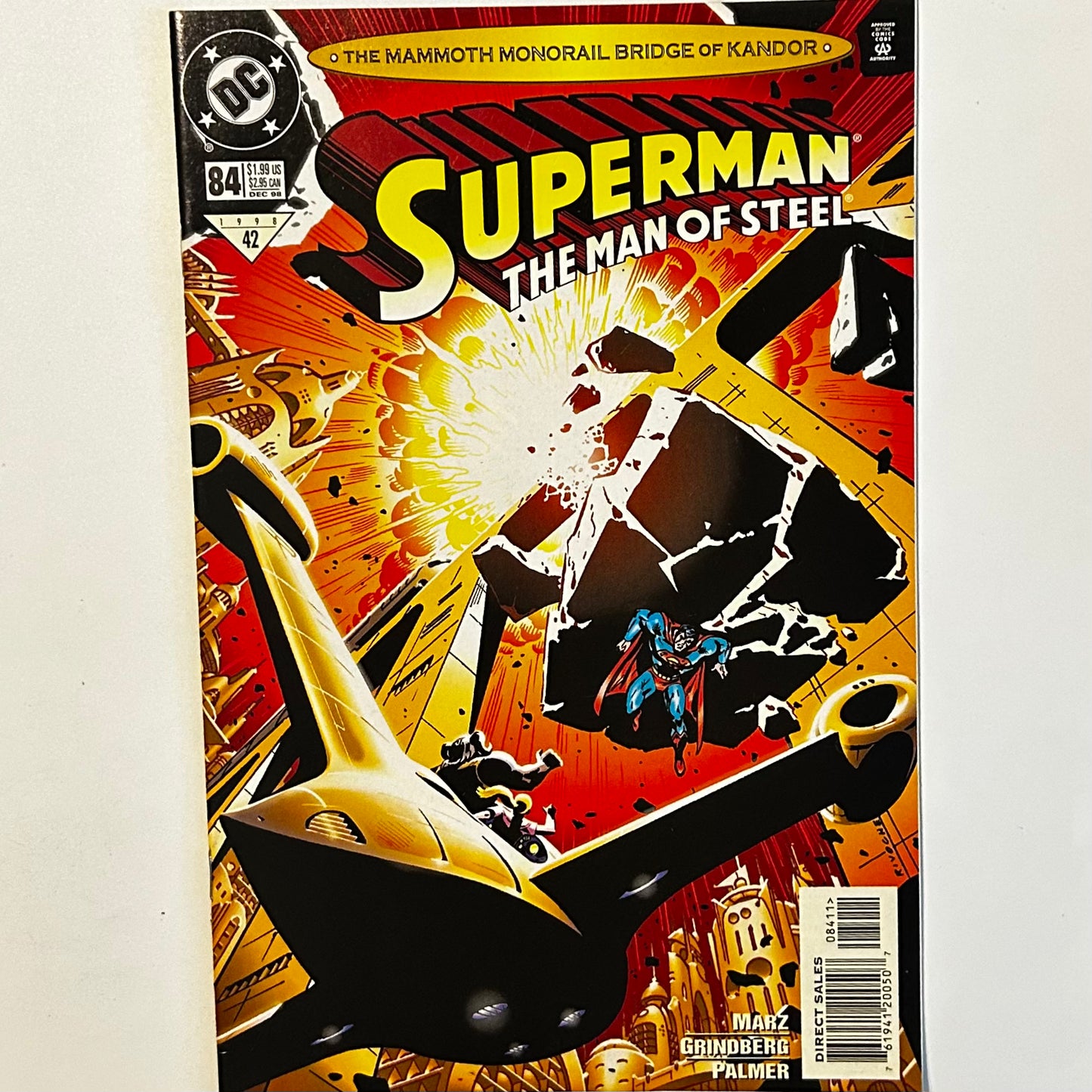 Superman Man of Steel #84
