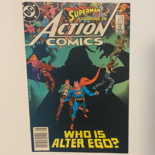 Action Comics #570 Newsstand