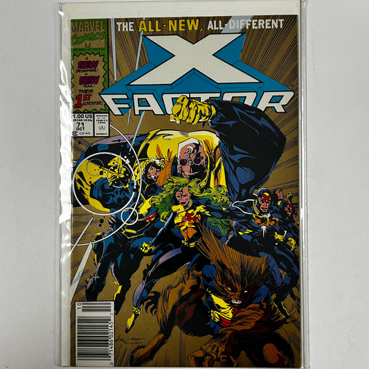 X-Factor #71 Newsstand 2nd Print
