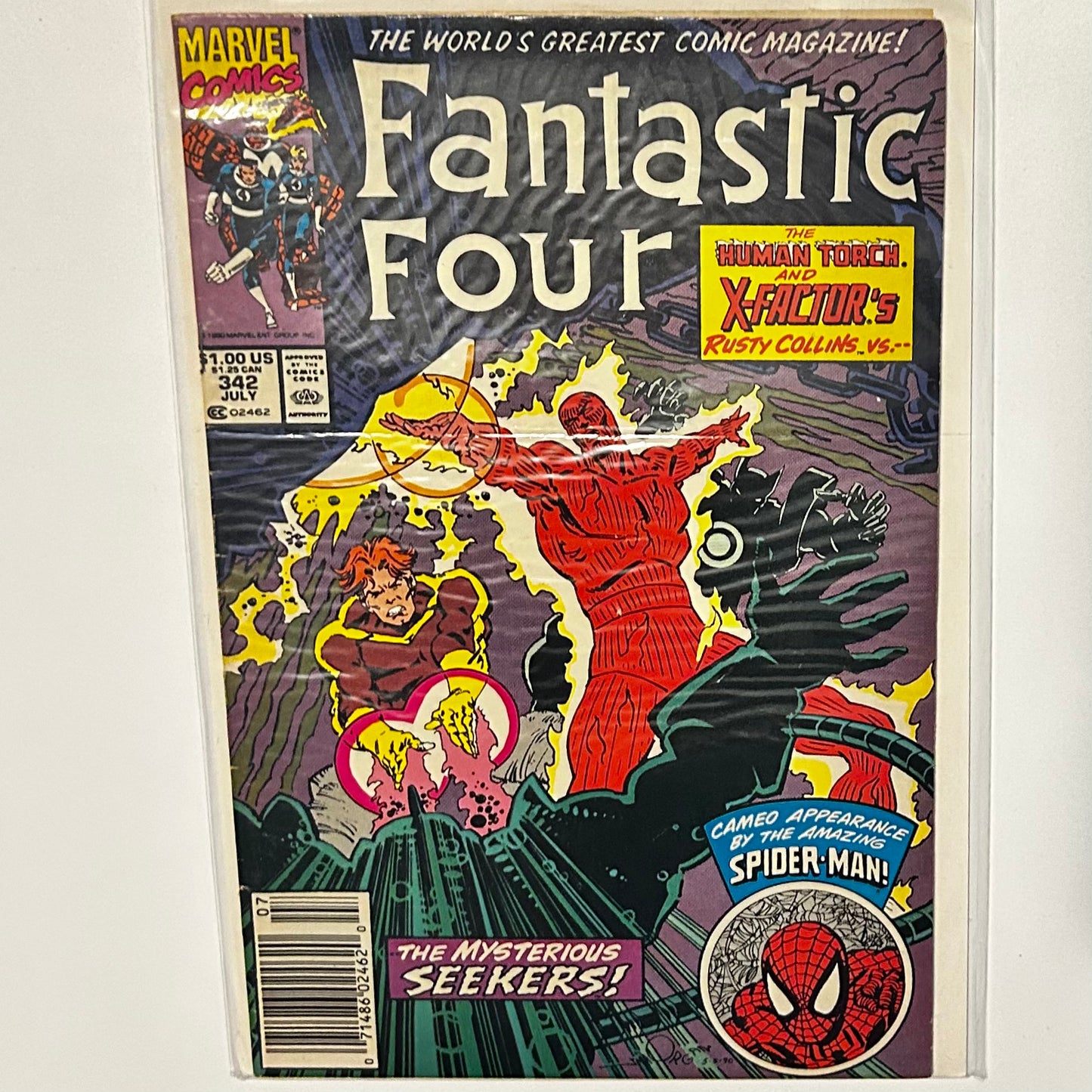 Fantastic Four #342 Newsstand