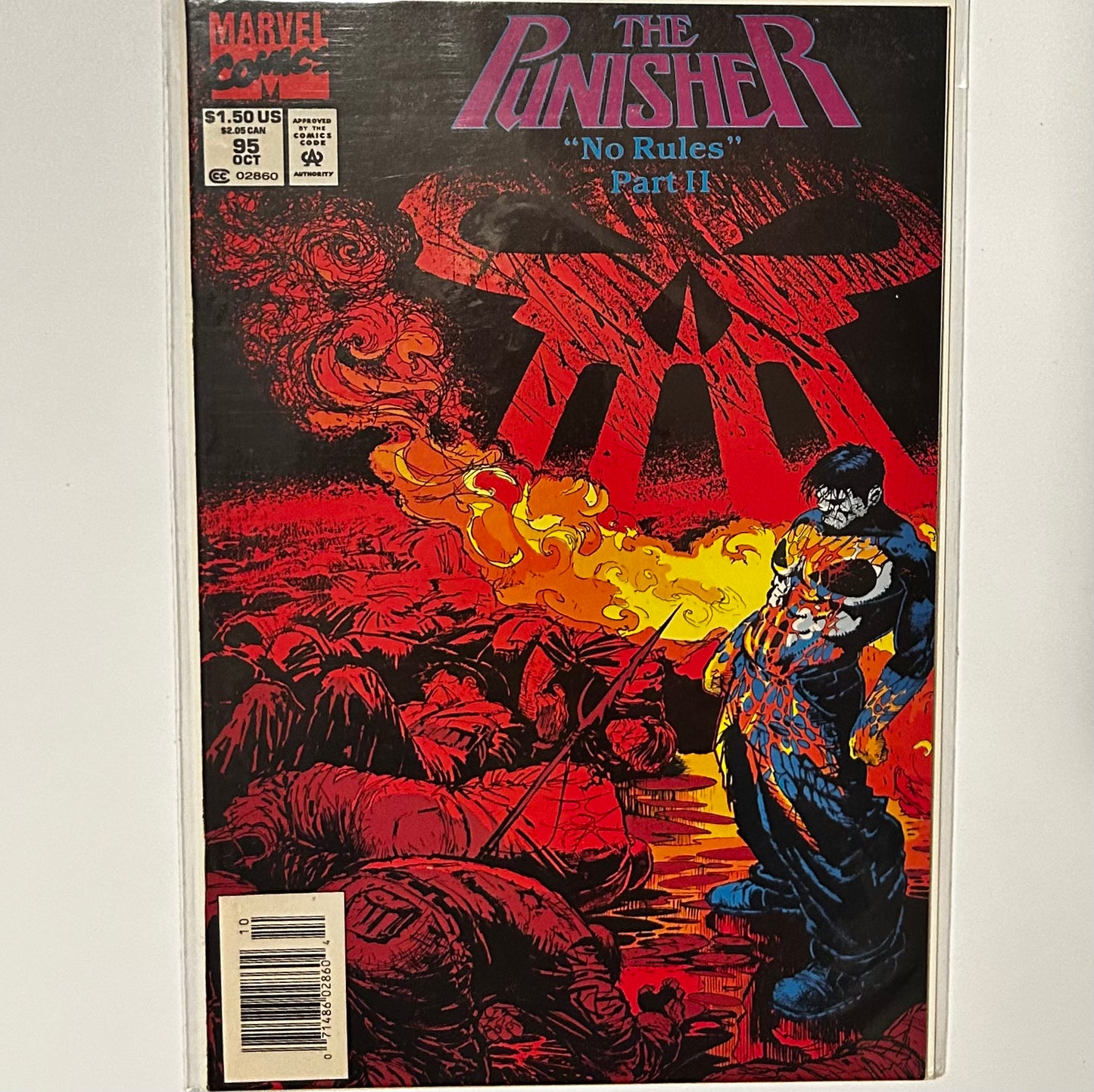 The Punisher #95 Newsstand