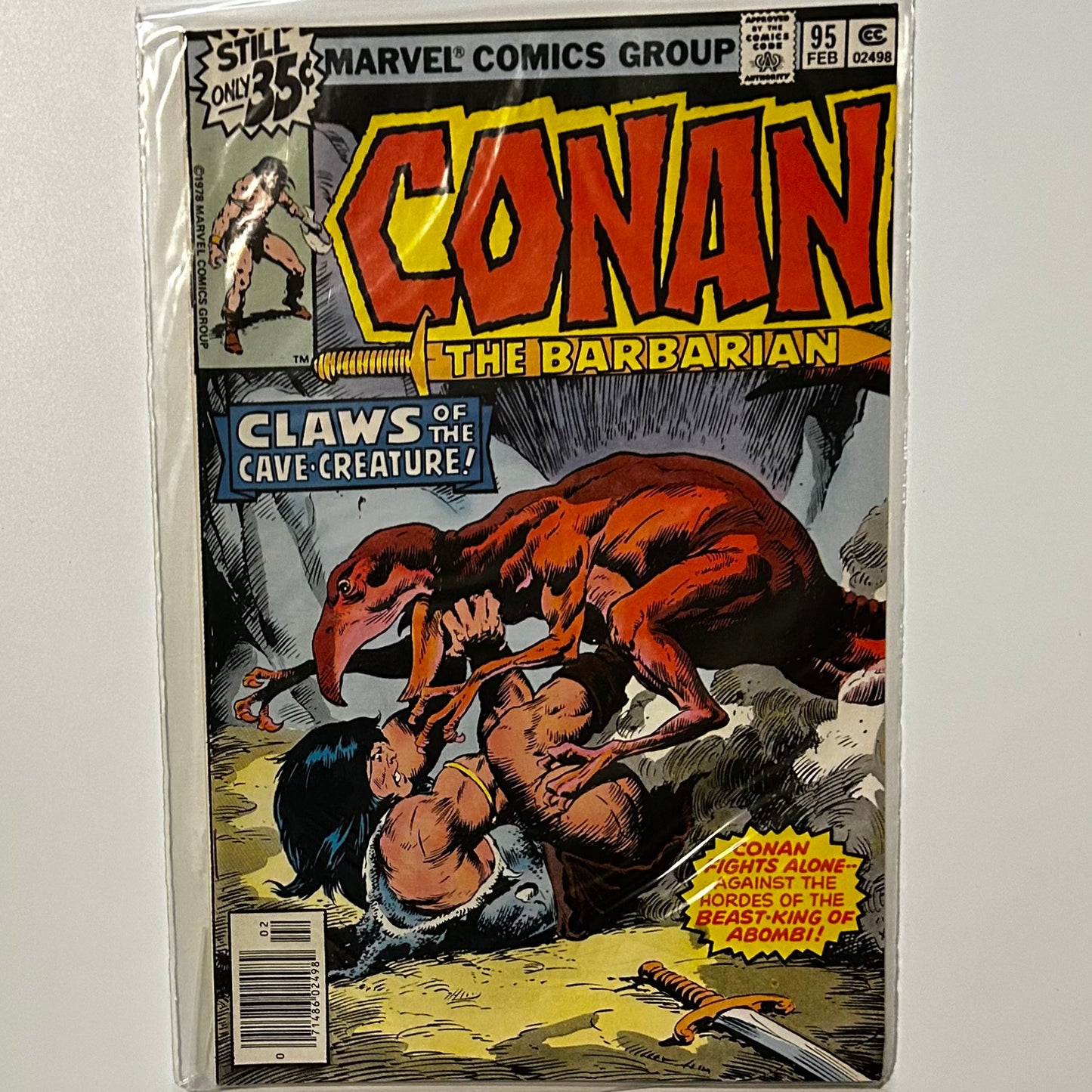 Conan the Barbarian #95 Newsstand