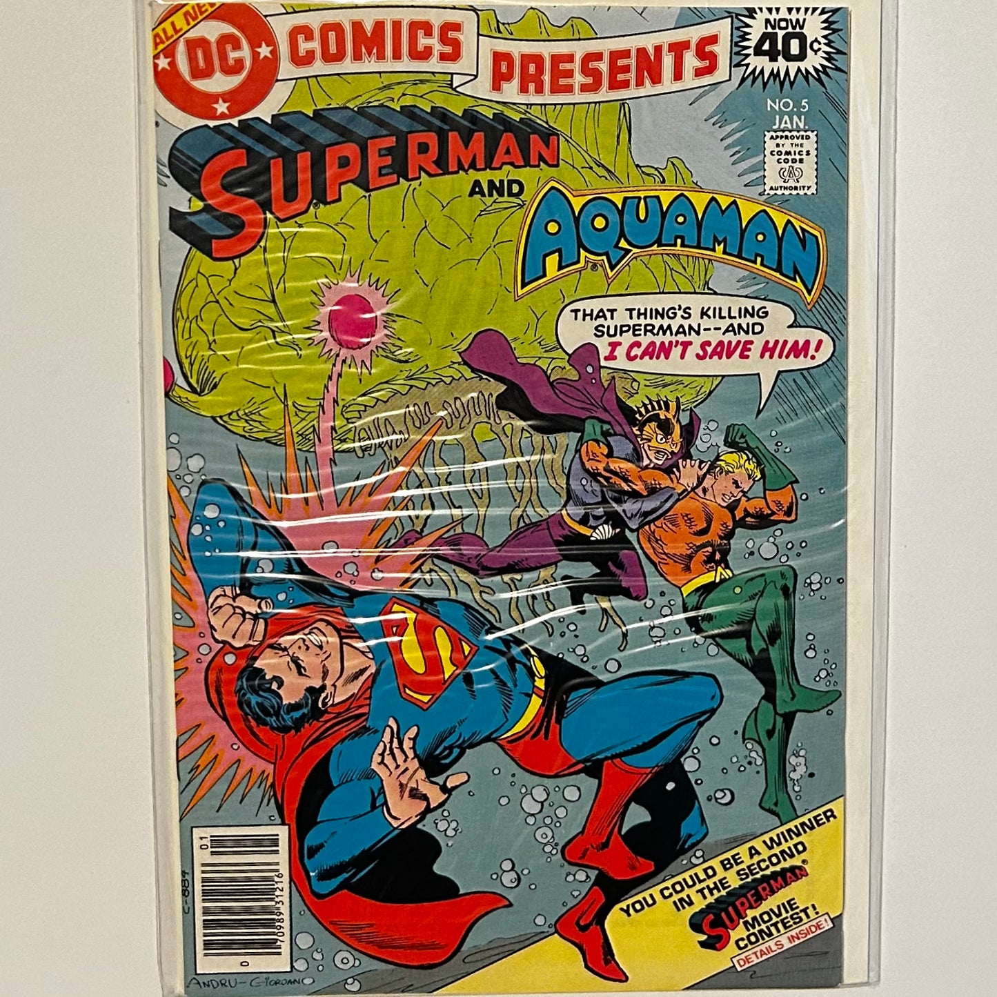 Dc Comics Presents #5 Newsstand